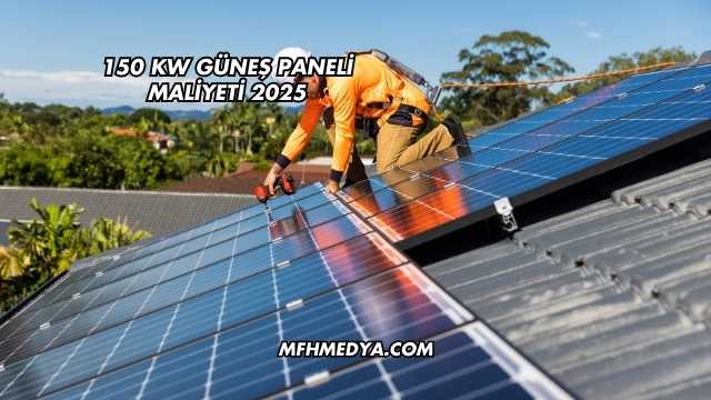 150 KW Güneş Paneli Maliyeti 2025