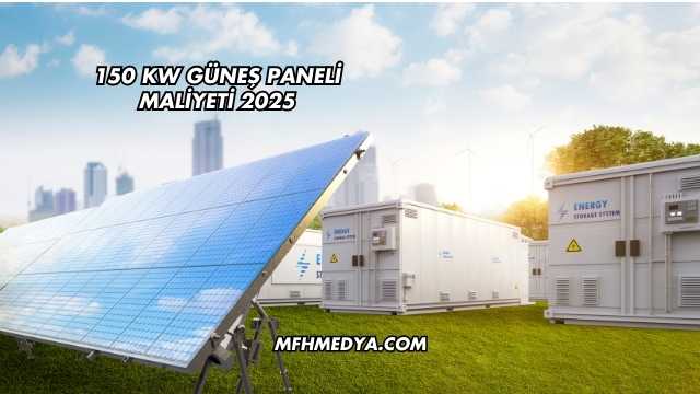 150 KW Güneş Paneli Maliyeti 2025