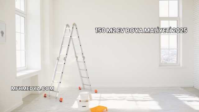 150 m2 Ev Boya Maliyeti 2025