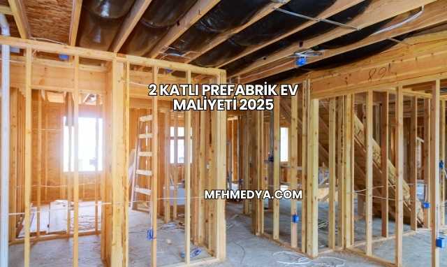 2 Katlı Prefabrik Ev Maliyeti 2025