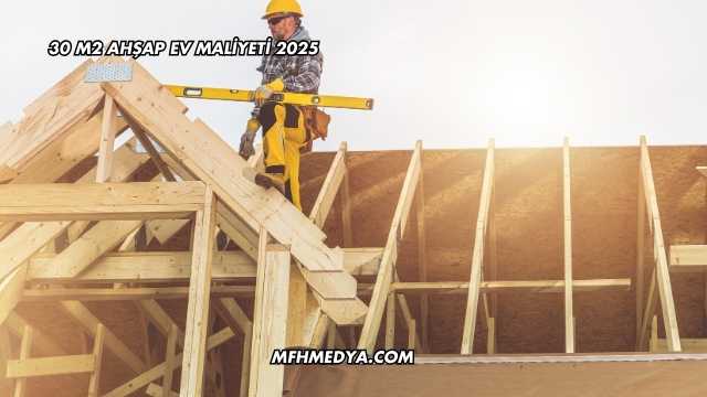 30 m2 Ahşap Ev Maliyeti 2025