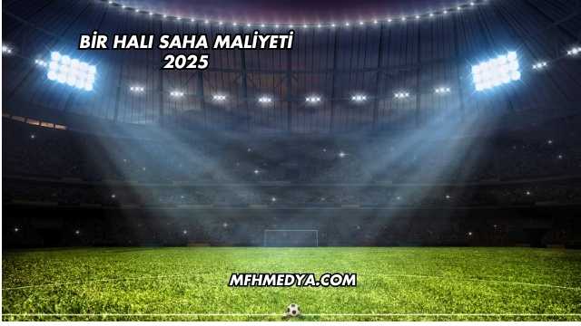 Bir Halı Saha Maliyeti 2025