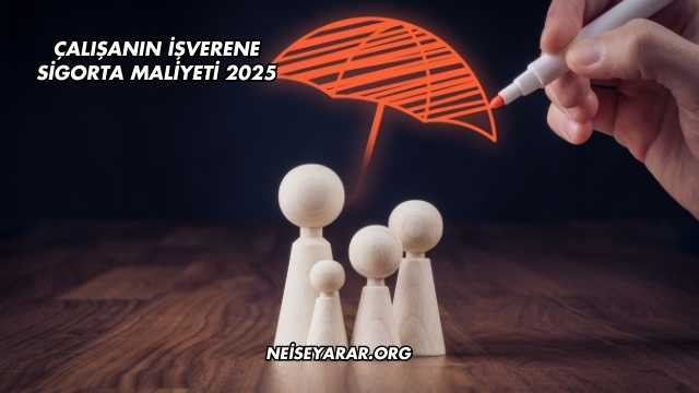 Çalışanın İşverene Sigorta Maliyeti 2025