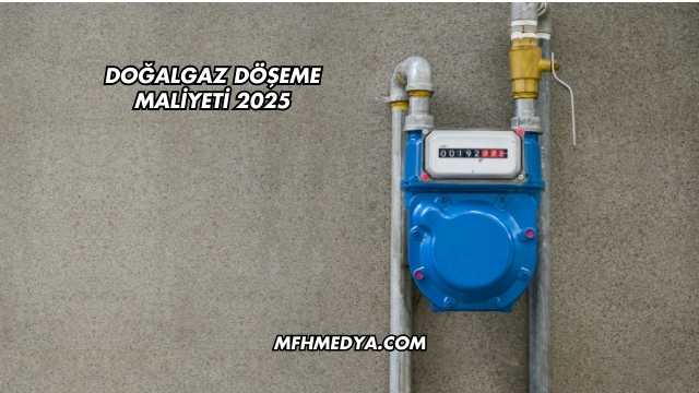 Doğalgaz Döşeme Maliyeti 2025