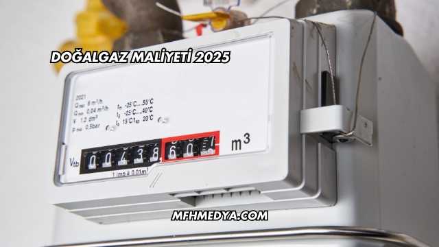 Doğalgaz Maliyeti 2025