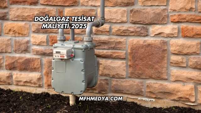 Doğalgaz Tesisat Maliyeti 2025