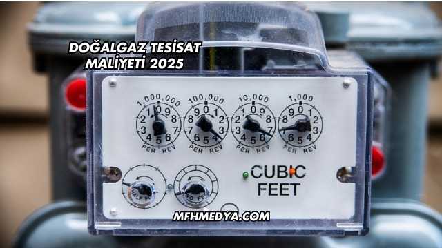Doğalgaz Tesisat Maliyeti 2025