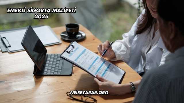 Emekli Sigorta Maliyeti 2025