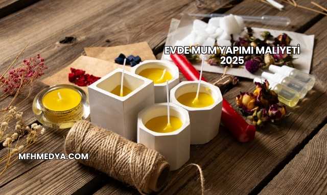 Evde Mum Yapımı Maliyeti 2025