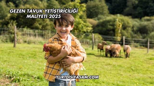 Gezen Tavuk Yetiştiriciliği Maliyeti 2025