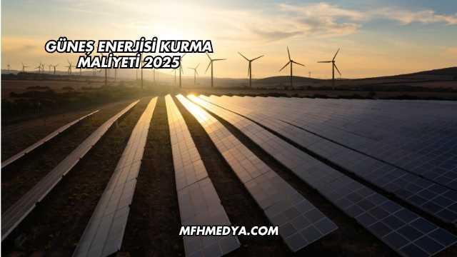 Güneş Enerjisi Kurma Maliyeti 2025