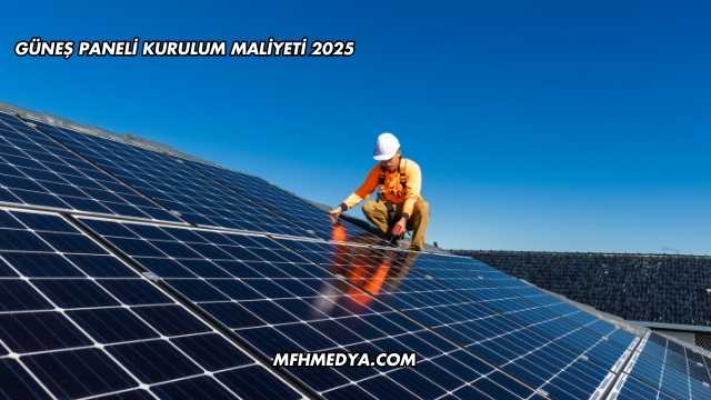 Güneş Paneli Kurulum Maliyeti 2025