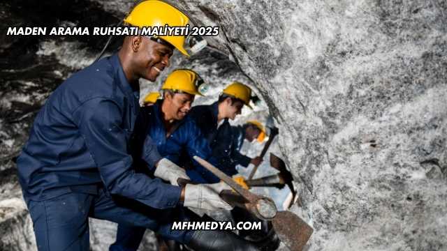 Maden Arama Ruhsatı Maliyeti 2025