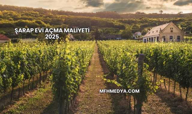 Şarap Evi Açma Maliyeti 2025