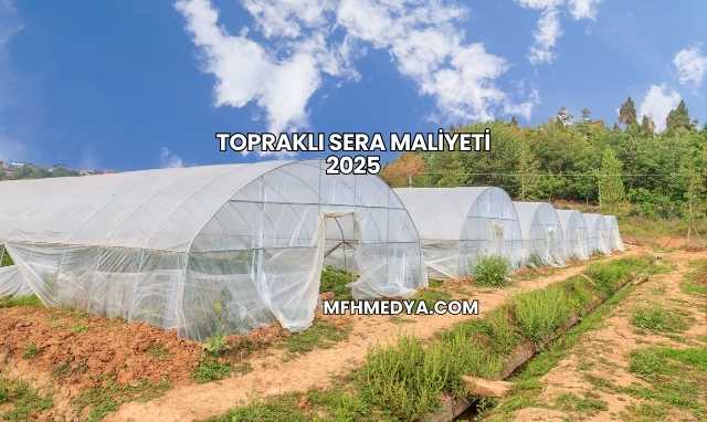 Topraklı Sera Maliyeti 2025
