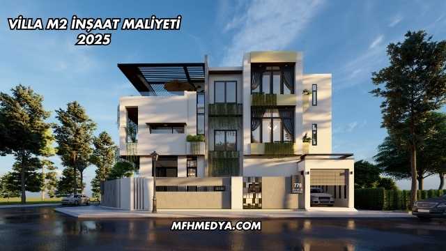 Villa m2 İnşaat Maliyeti 2025