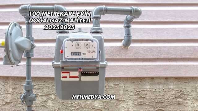 100 Metrekare Evin Doğalgaz Maliyeti 2025