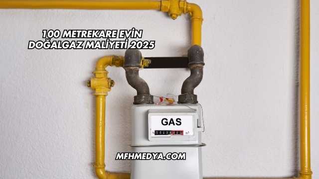 100 Metrekare Evin Doğalgaz Maliyeti 2025
