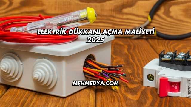 Elektrik Dükkanı Açma Maliyeti 2025