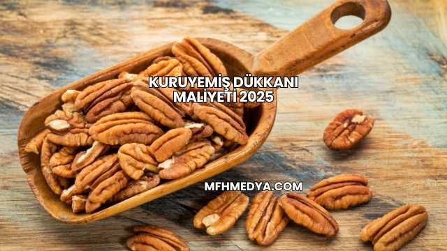 Kuruyemiş Dükkanı Maliyeti 2025